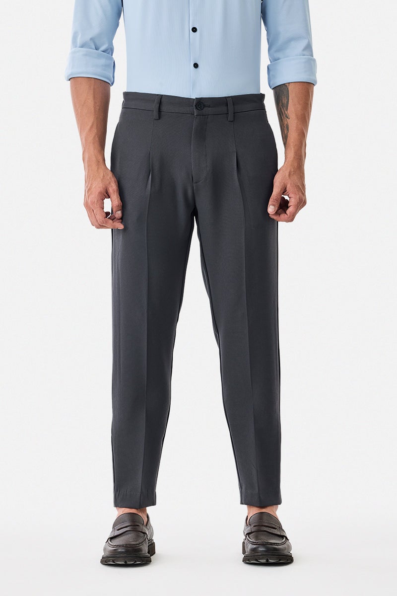 SNITCH Regular Fit Stretch Trousers - Image 3